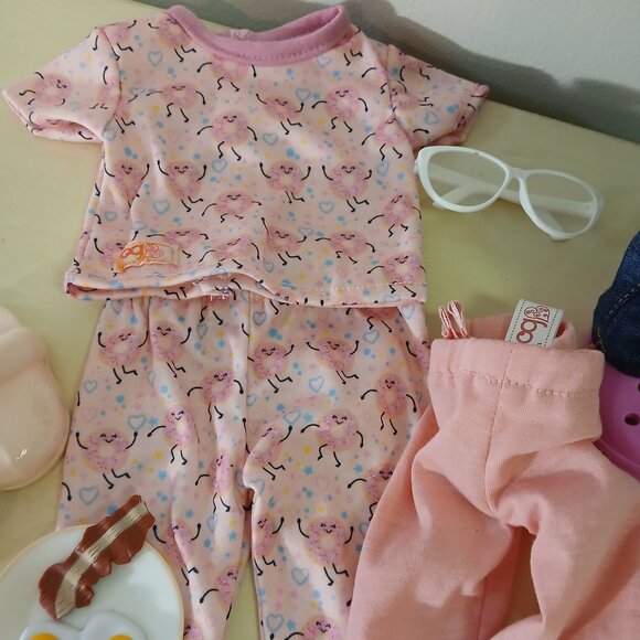 Our Generation doll (18 inch) with pjs and accessories - Picture 2 of 10